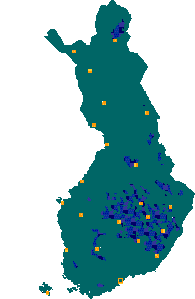 Карты Финляндии